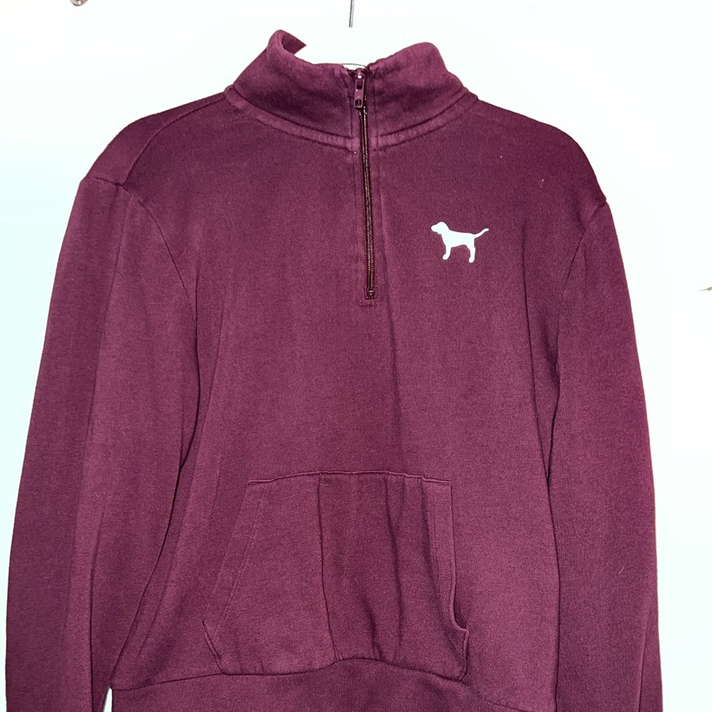 Victoria’s Secret PINK Burgundy Pull Over